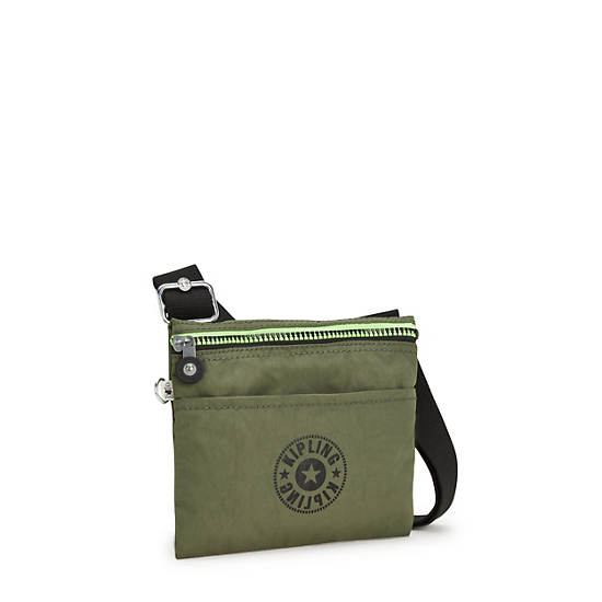 Kipling Gib Crossbody Väska Olivgröna | SE 2045UZ